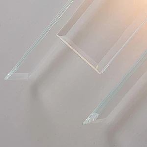 Magic city layered glass panels wall lamp